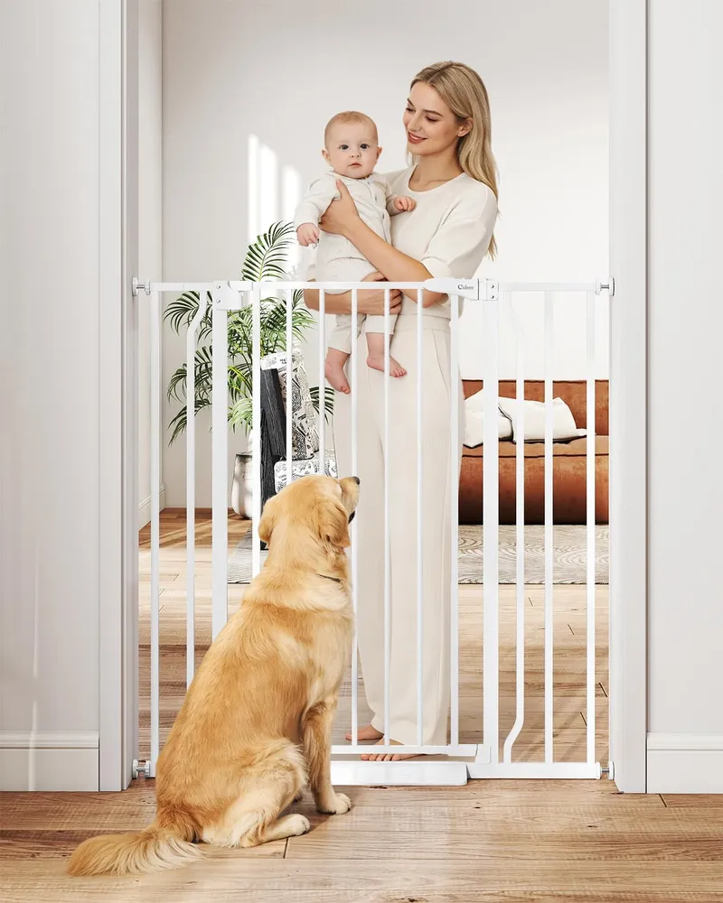 Cideny 40 Inch Extra Tall Baby Gate for Stairs