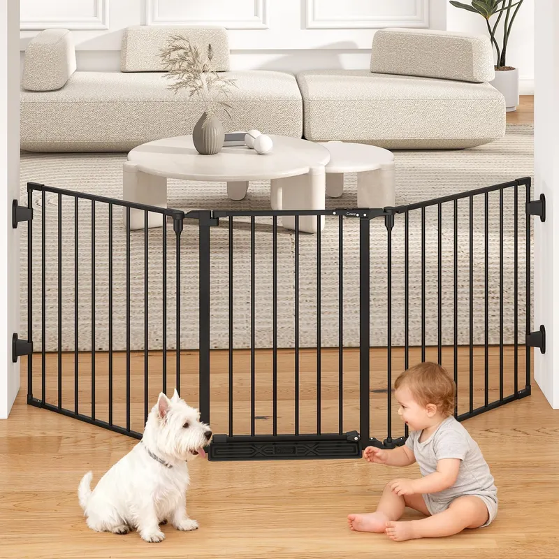 Cideny 78 Inch Extra Wide Baby Gate